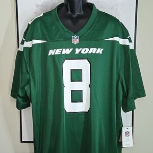 3XL New York Jets NFL #8 RODGERS Football Game Day Jersey